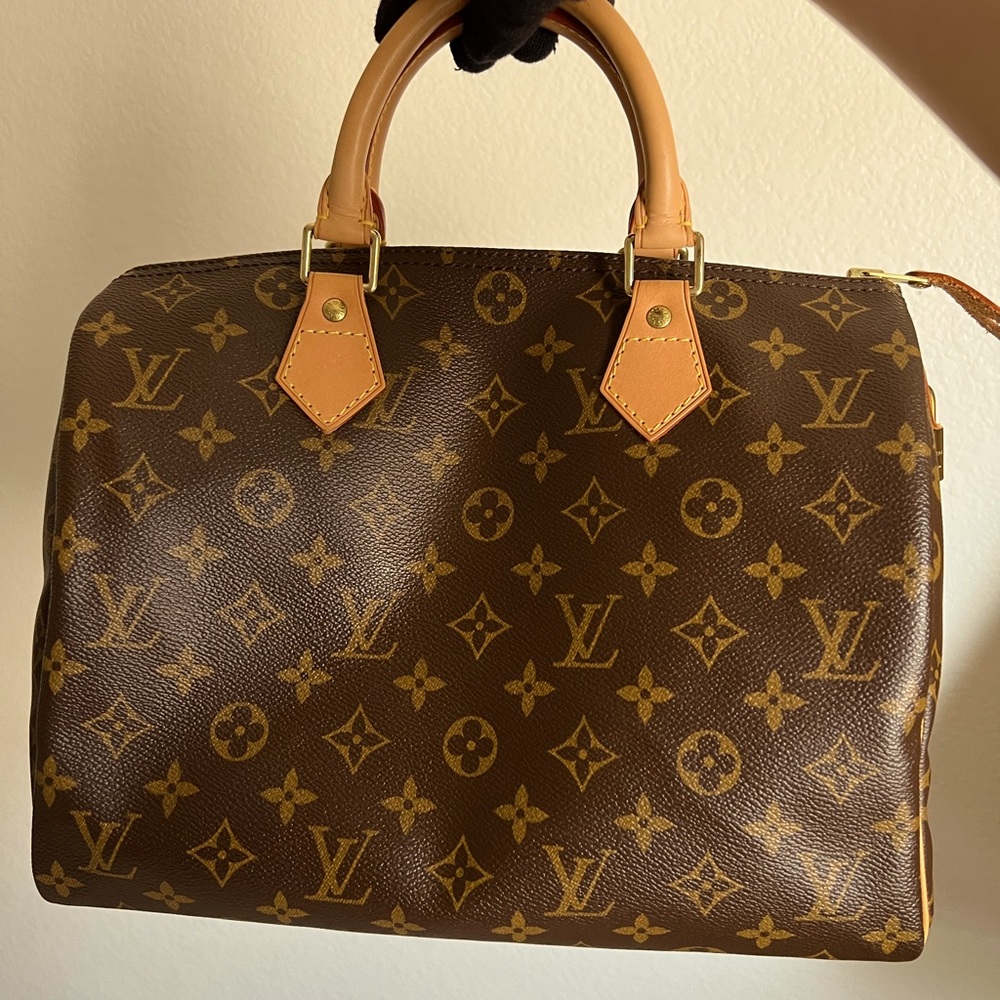 Authentic Preloved Louis Vuitton Speedy 30 handbag COA and dustbag are included